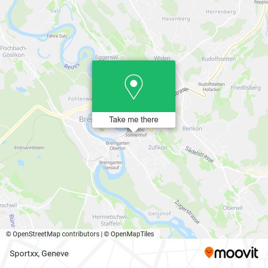 Sportxx map