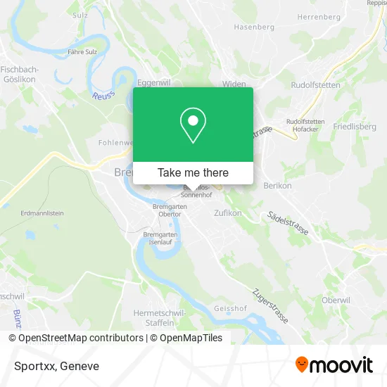 Sportxx map