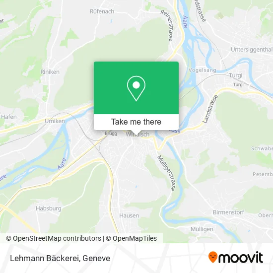 Lehmann Bäckerei map