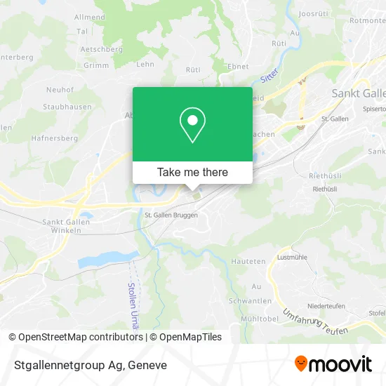 Stgallennetgroup Ag map