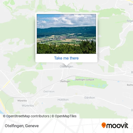 Otelfingen map