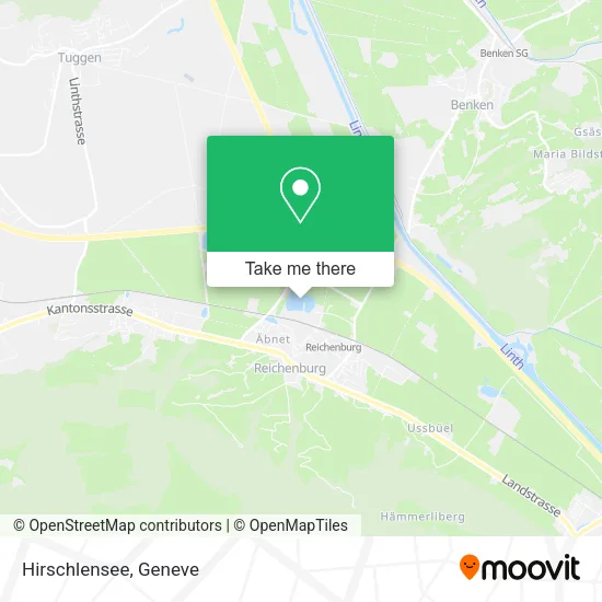 Hirschlensee map