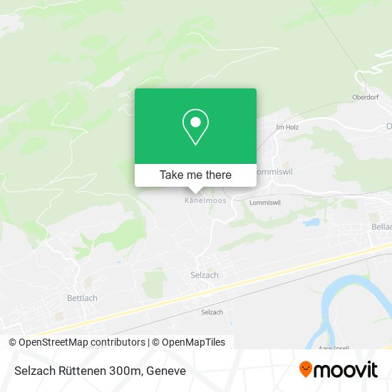 Selzach Rüttenen 300m map