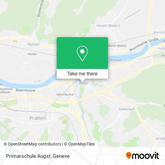 Primarschule Augst map