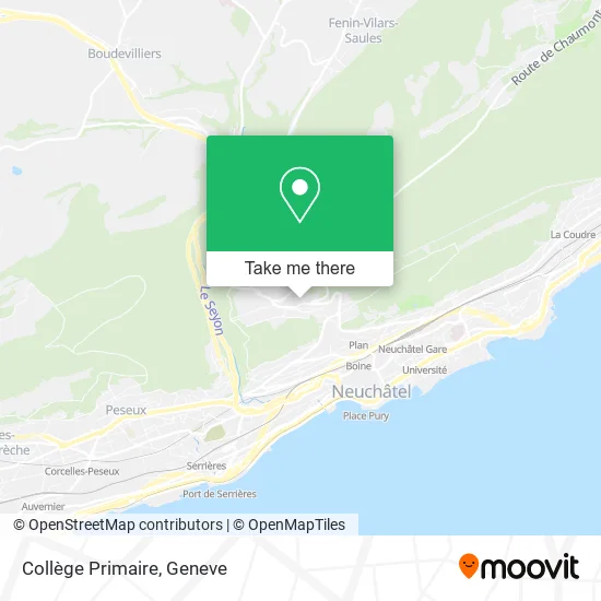 Collège Primaire map
