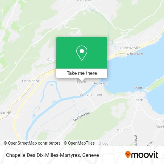 Chapelle Des Dix-Milles-Martyres map