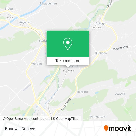 Busswil map