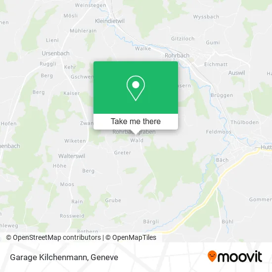 Garage Kilchenmann map