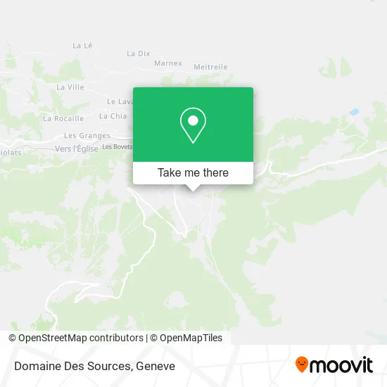 Domaine Des Sources map