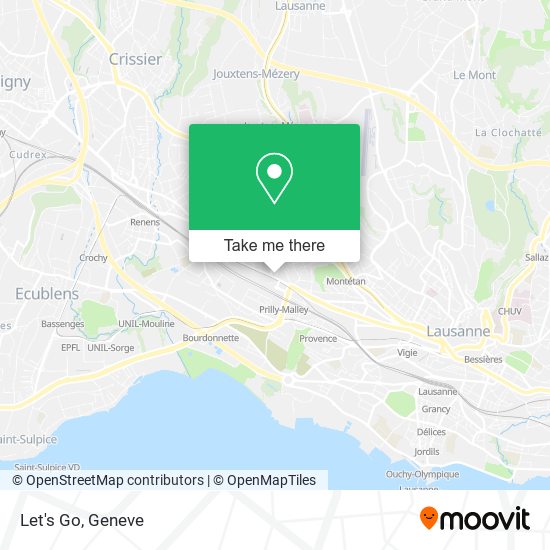 Let's Go map
