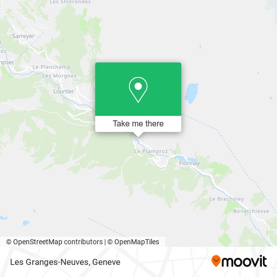Les Granges-Neuves map