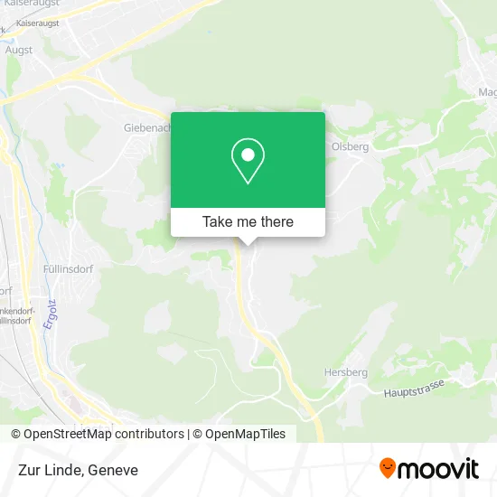 Zur Linde map
