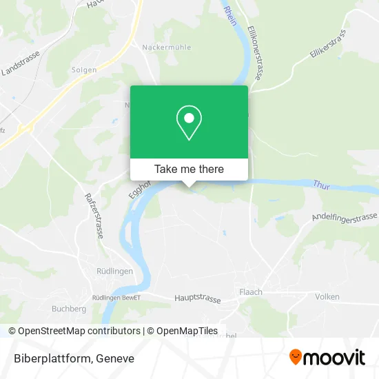 Biberplattform map