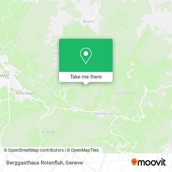 Berggasthaus Rotenfluh map