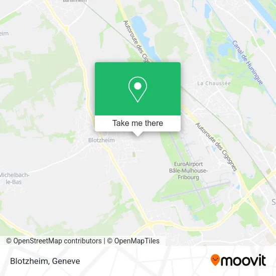 Blotzheim map