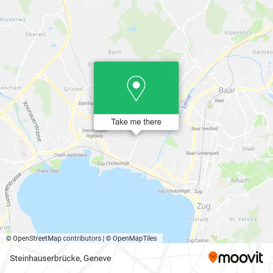 Steinhauserbrücke map