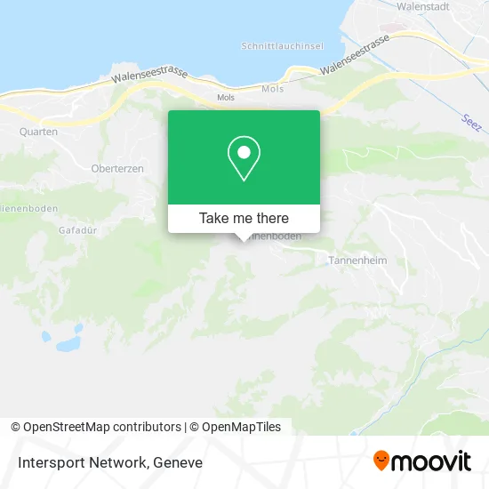 Intersport Network map