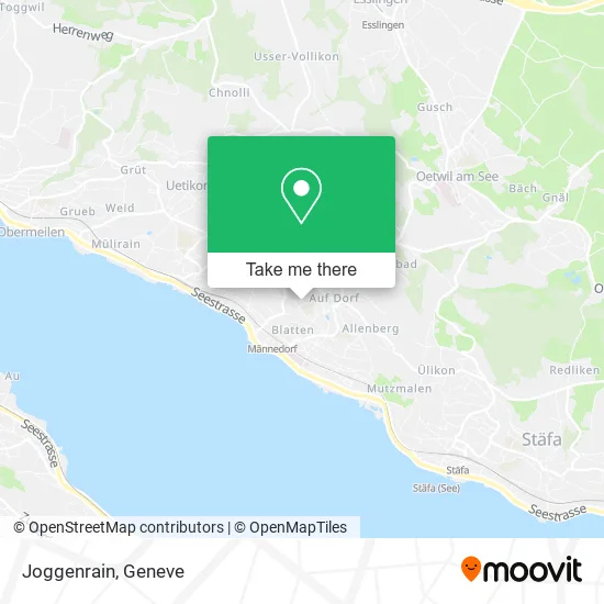 Joggenrain map