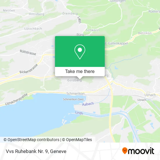 Vvs Ruhebank Nr. 9 map