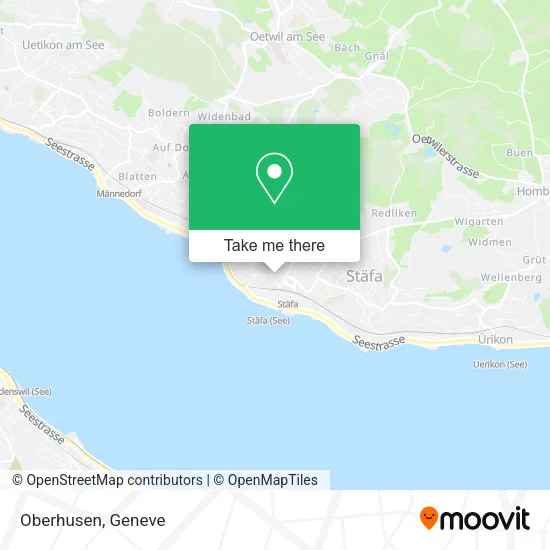 Oberhusen map