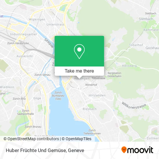 Huber Früchte Und Gemüse map