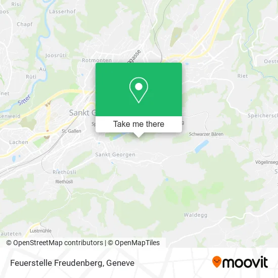 Feuerstelle Freudenberg map
