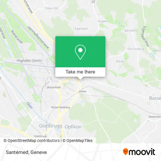 Santémed map