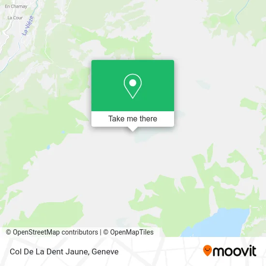 Col De La Dent Jaune map