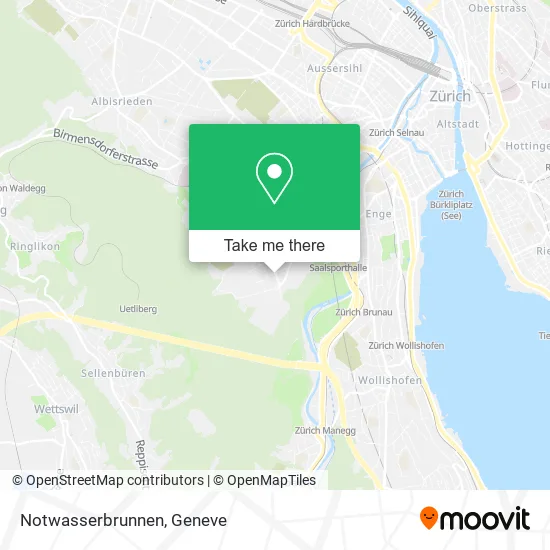 Notwasserbrunnen map