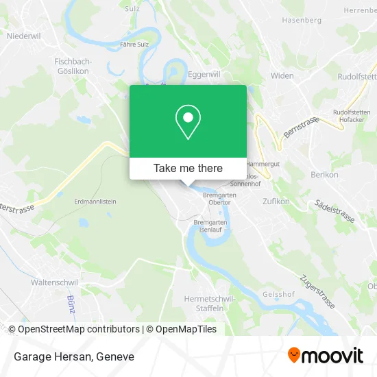 Garage Hersan map