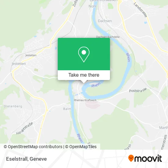 Eselstrall map