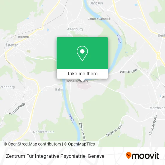 Zentrum Für Integrative Psychiatrie map