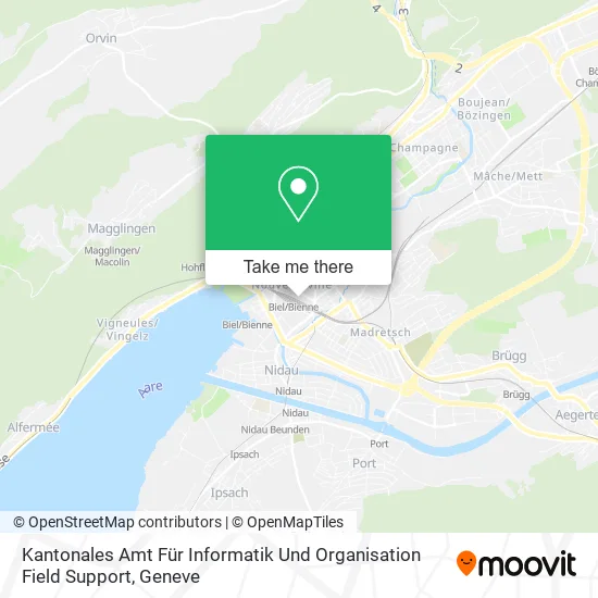 Kantonales Amt Für Informatik Und Organisation Field Support map
