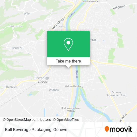 Ball Beverage Packaging map