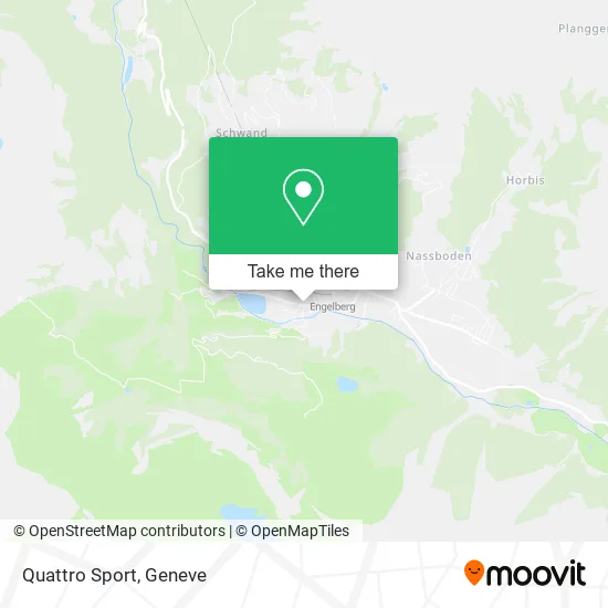 Quattro Sport map