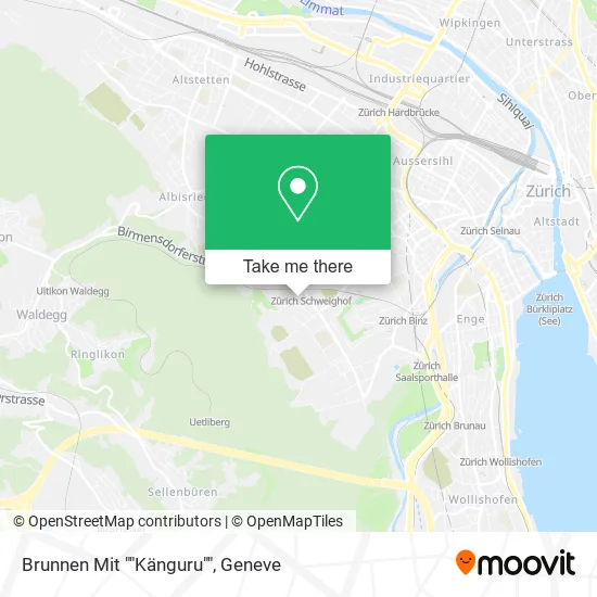 Brunnen Mit ""Känguru"" map