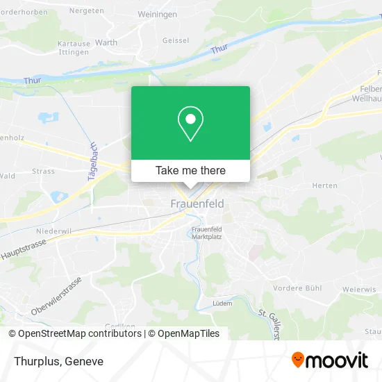 Thurplus map