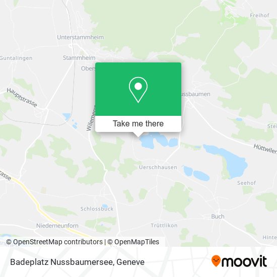 Badeplatz Nussbaumersee map