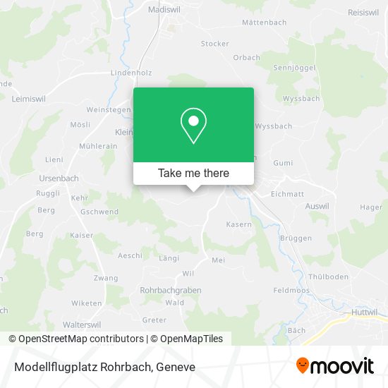 Modellflugplatz Rohrbach map