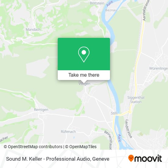 Sound M. Keller - Professional Audio map