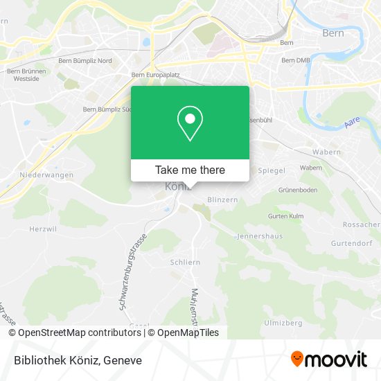 Bibliothek Köniz map