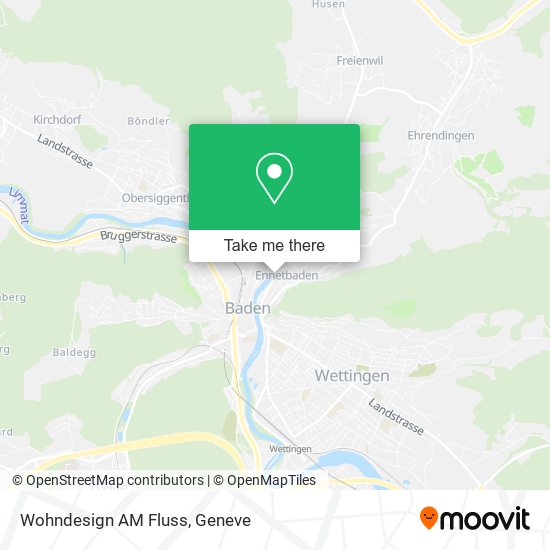 Wohndesign AM Fluss map