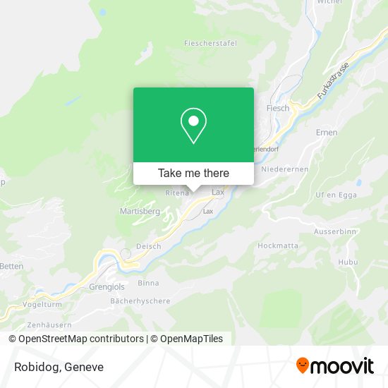 Robidog map