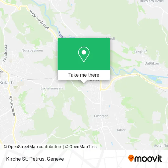 Kirche St. Petrus map