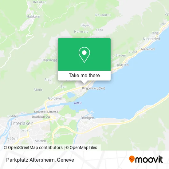 Parkplatz Altersheim map
