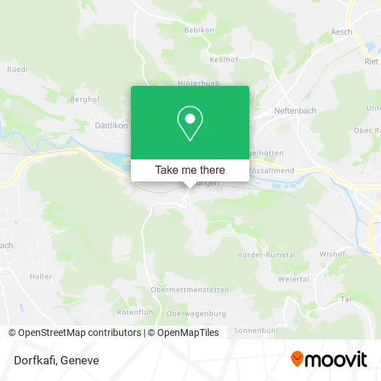 Dorfkafi map