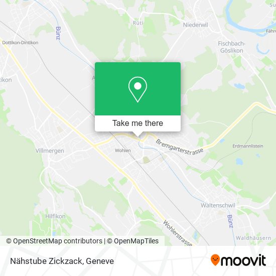 Nähstube Zickzack map