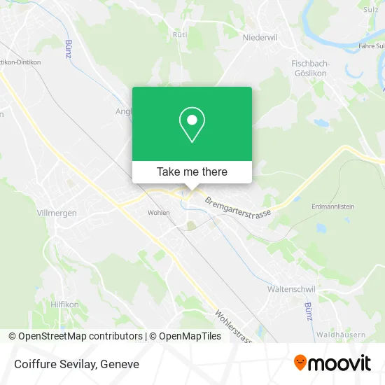 Coiffure Sevilay map