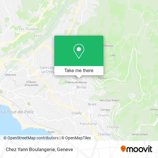 Chez Yann Boulangerie map