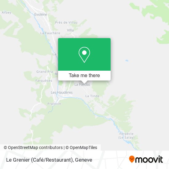 Le Grenier (Café/Restaurant) map